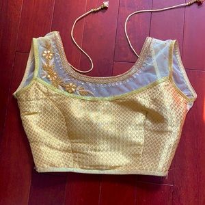 Saree blouse lehenga top